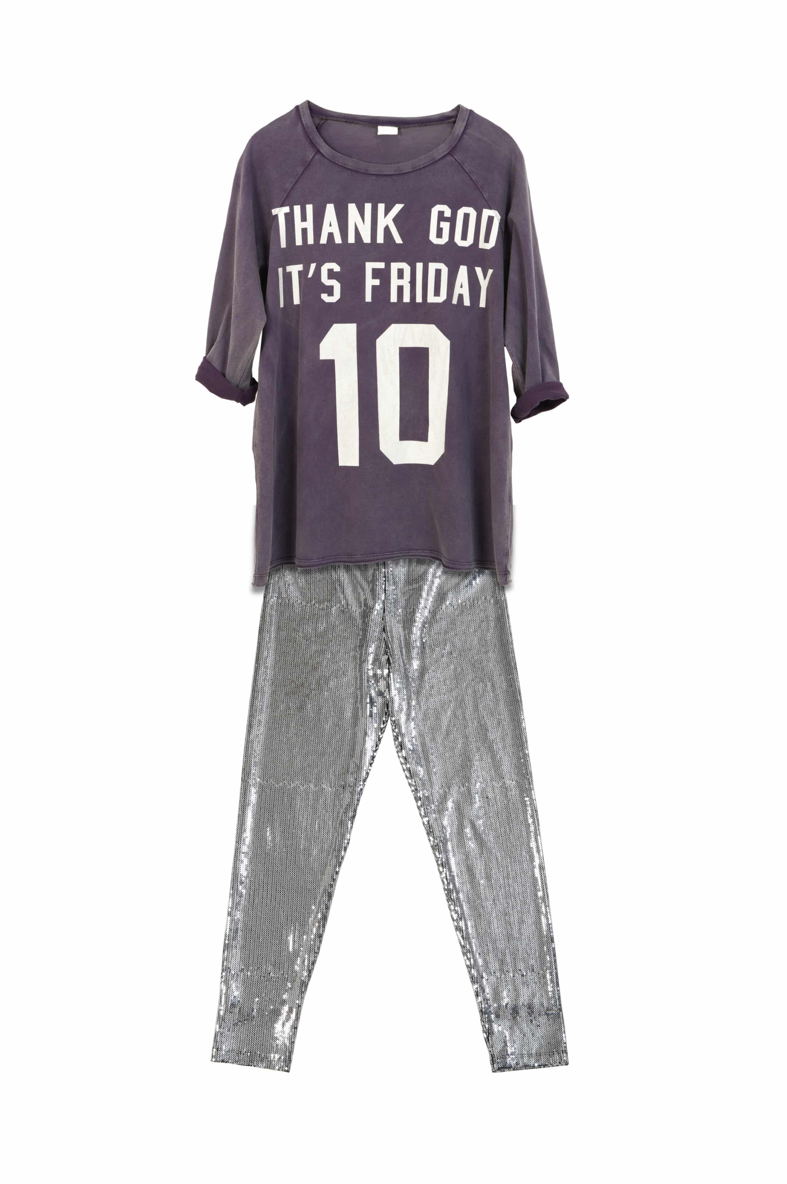DD SPOSH_FW14_legging pailettes + t-shirt
