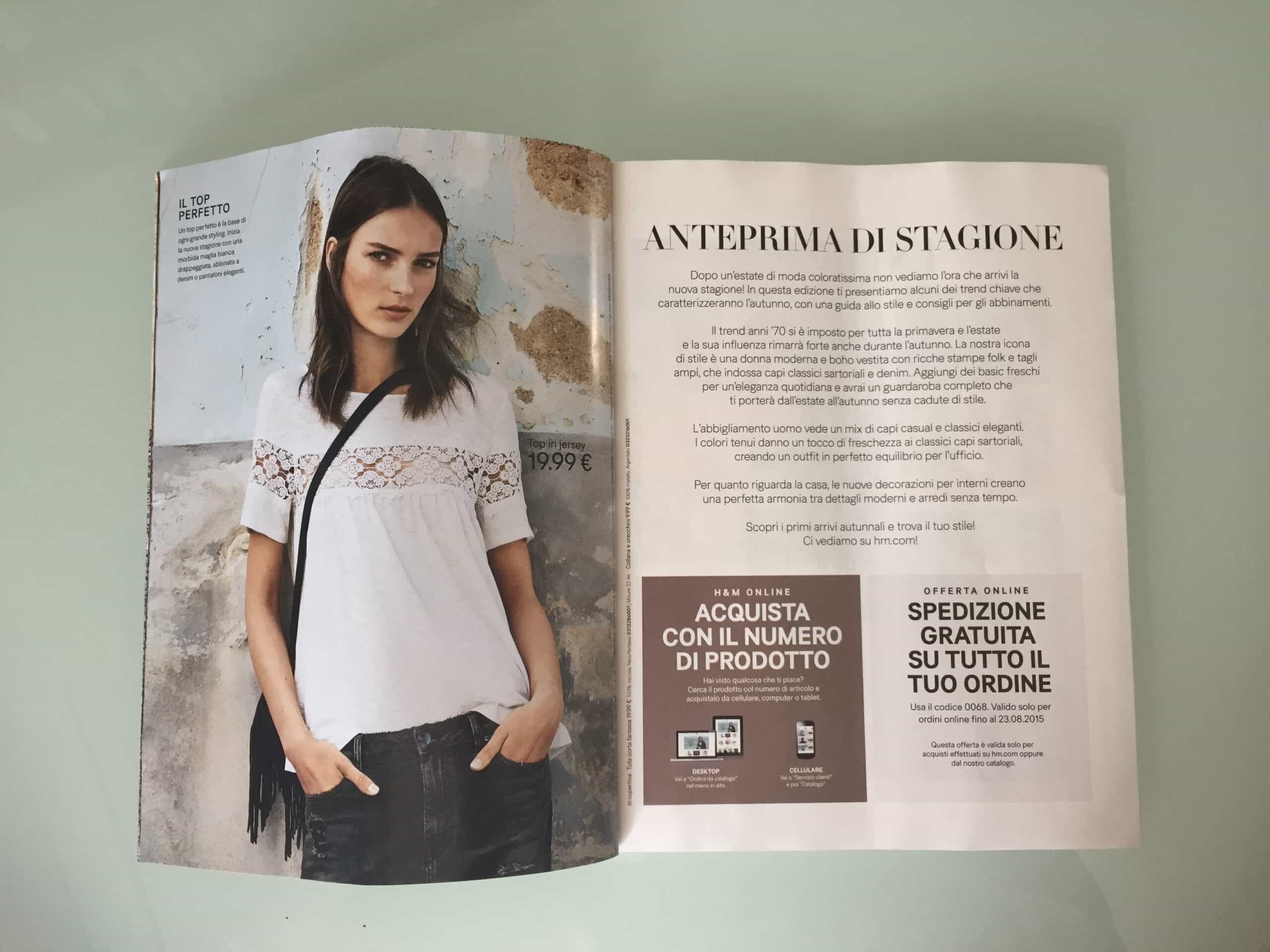 H&M catalogo FW15 H&M catalogo