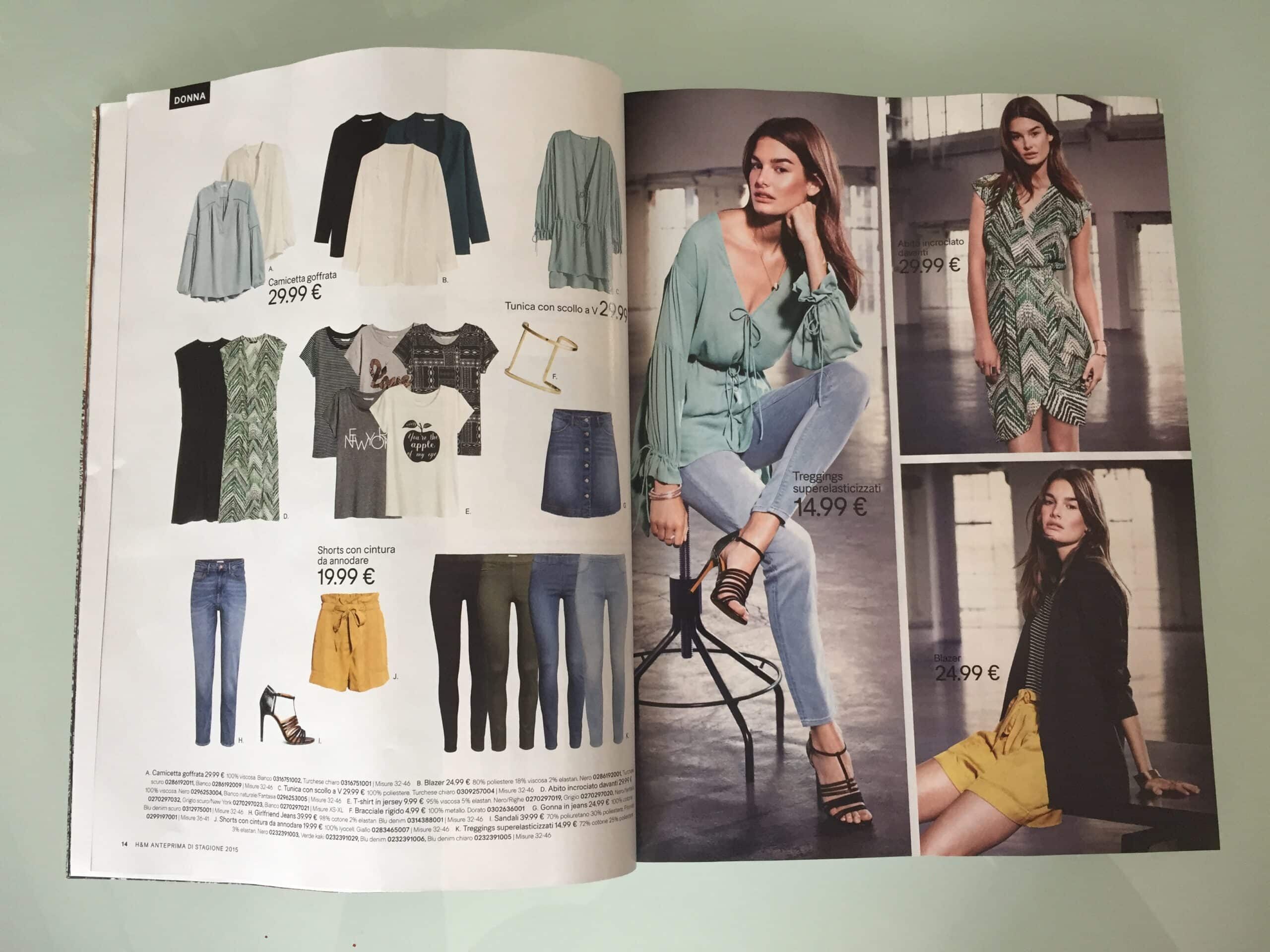 H&M catalogo FW15 H&M catalogo