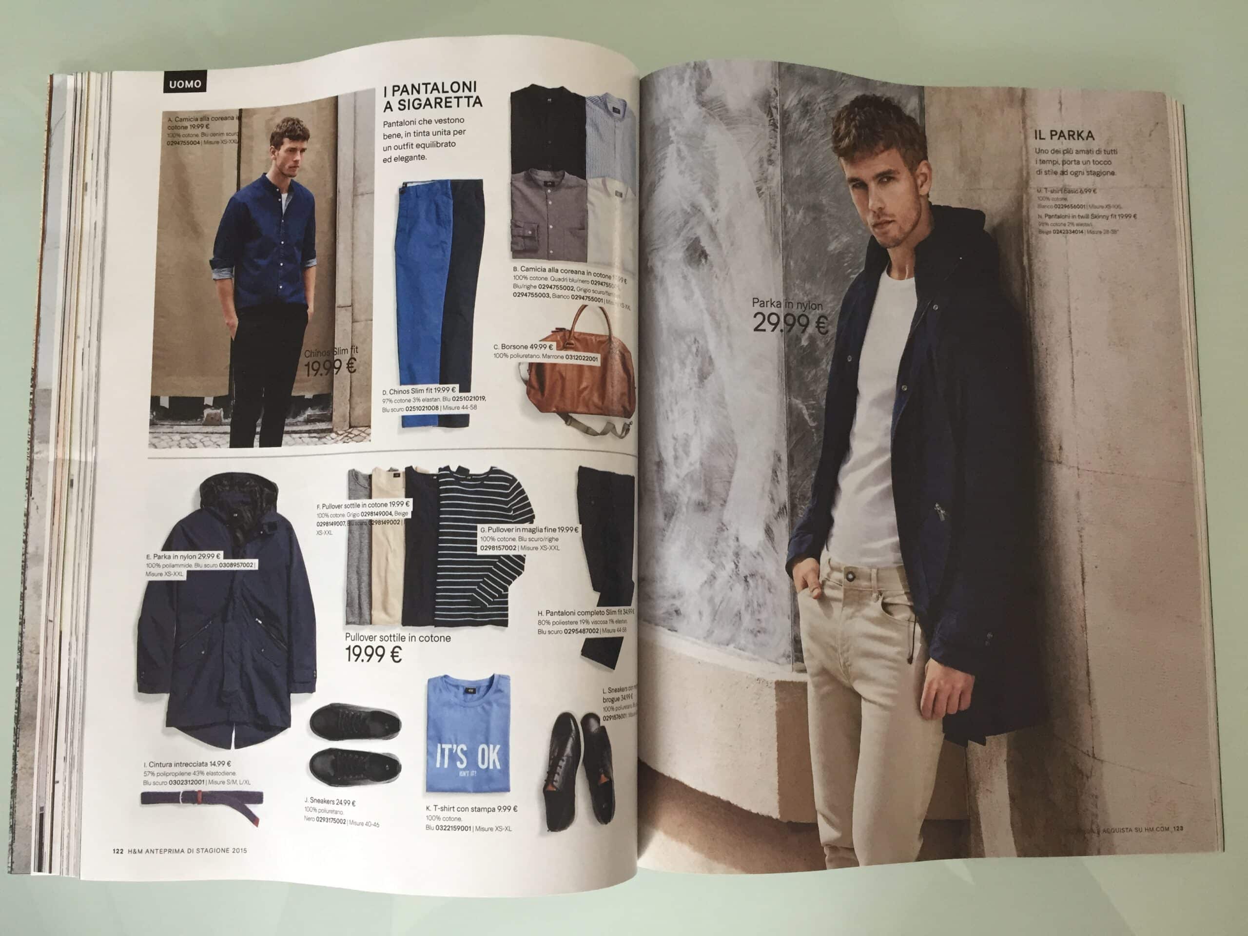 H&M catalogo FW15 H&M catalogo