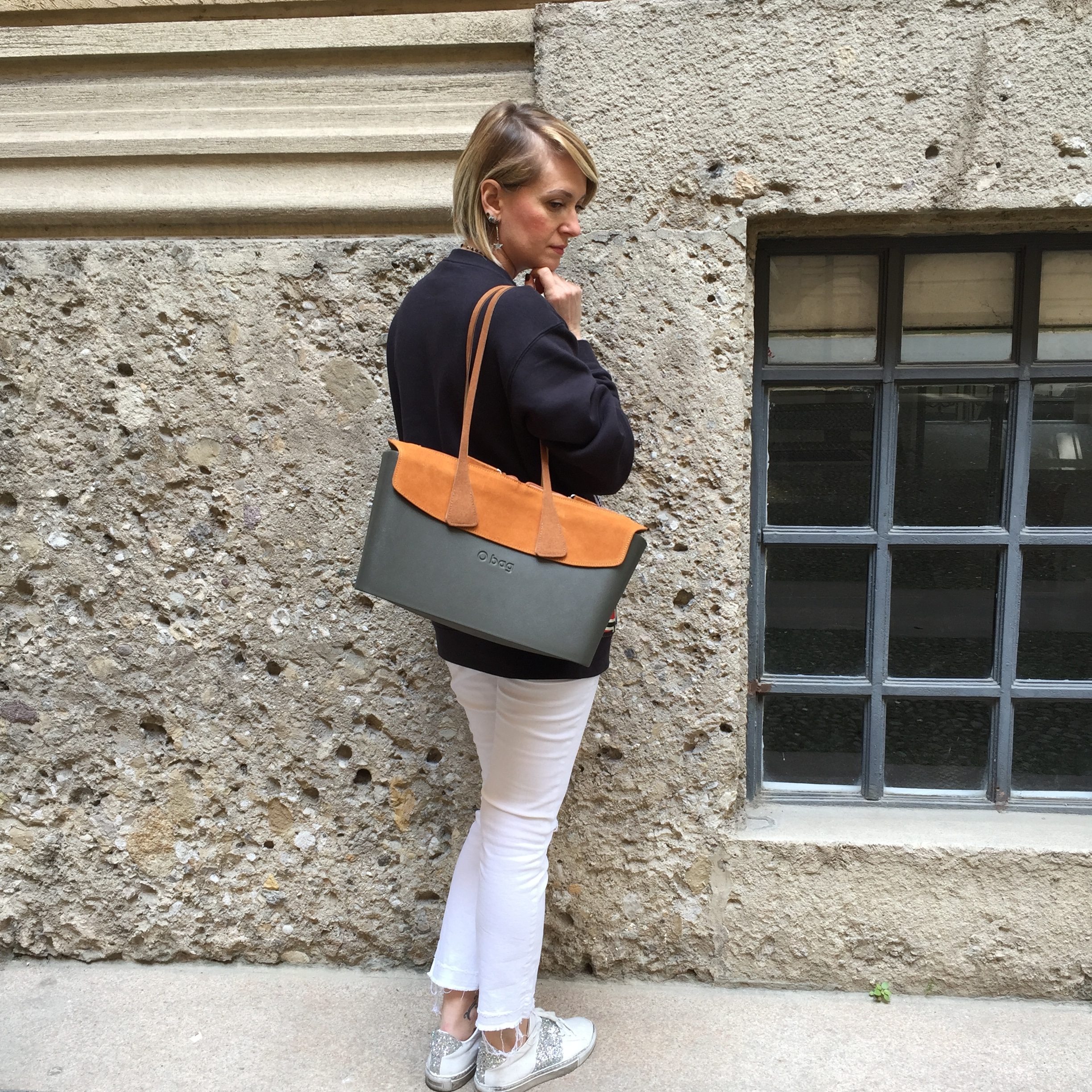 O bag handbag MINI Corallo with long leatherette straps natural - Women's  Handbags, Bags • Differenta.com