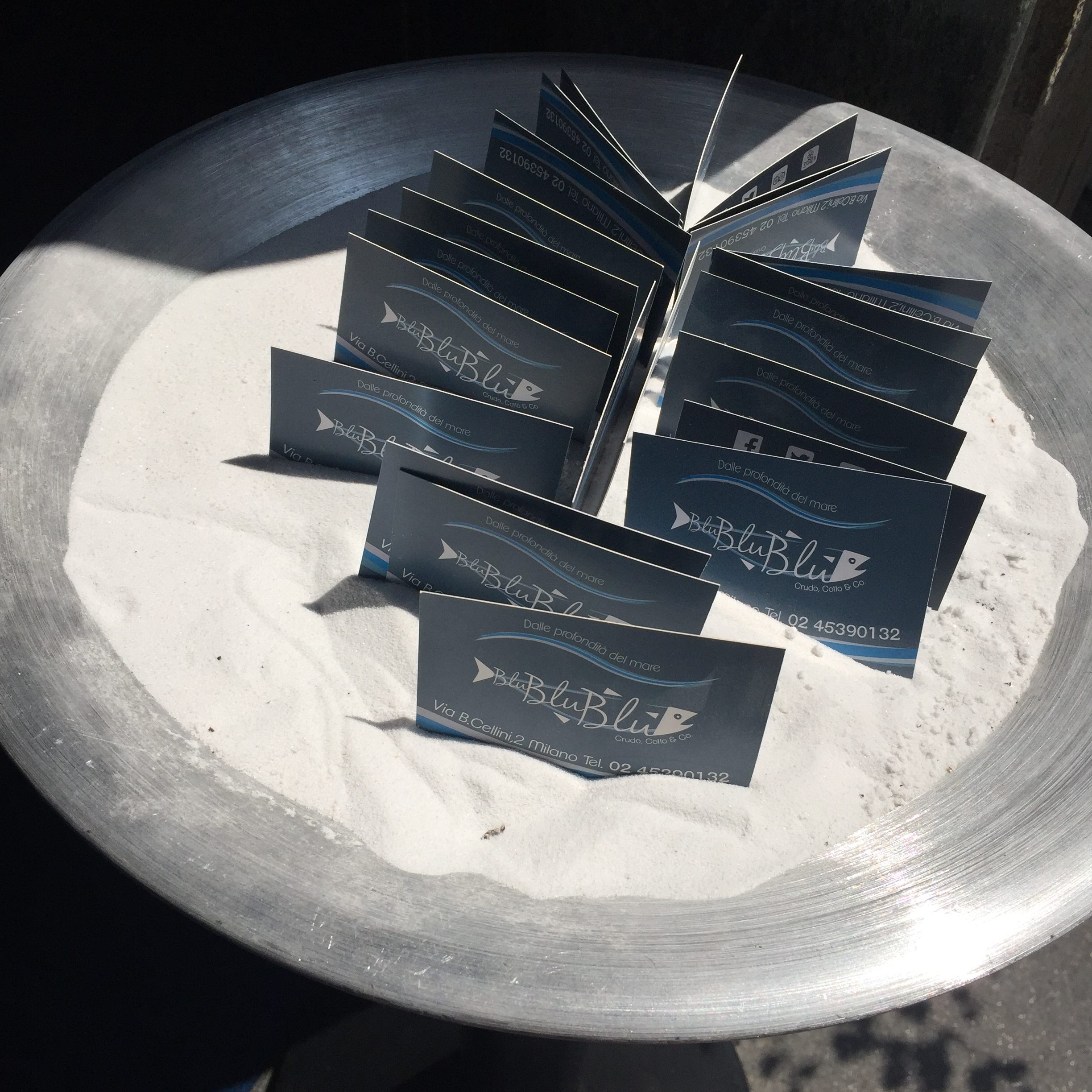 BLU BLU BLU: il mare a Milano #foodexperience