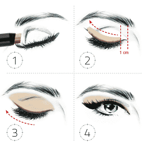 Trucco perfetto con ombretto duo 5 SECONDI di EuPhidra 3