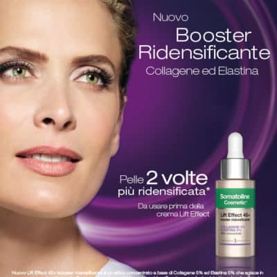 Prodotti anti age: i nuovi booster di SOMATOLINE COSMETIC