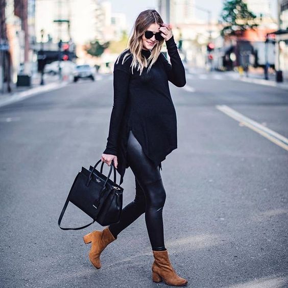 Abiti premaman. Baby bump: come vestire il pancione in inverno? 3