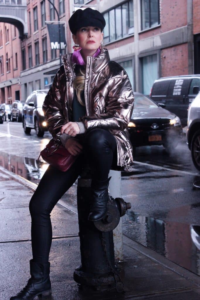 Giubbotto donna: il mio look antipioggia alla New York Fashion Week 7