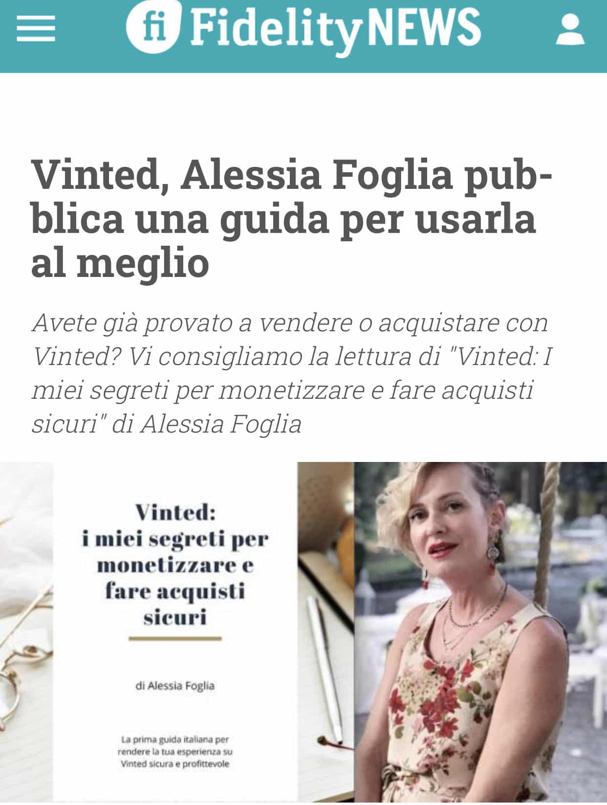 Alessia Foglia su Fidelity House